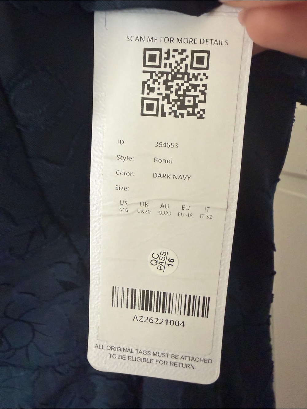 NWT Azazie Bondi Formal Dress - Picture 11 of 13
